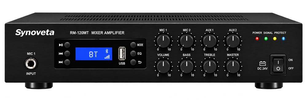 Synoveta RM Series mixer amplifier